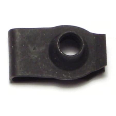 Midwest Fastener 6mm-1.0 Black Phosphate Steel Coarse Thread Regular Extruded U Nuts 1 12PK 69247